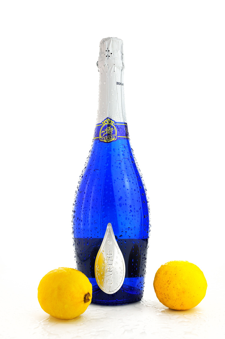 法国原瓶进口葡萄起泡酒卡特透明蓝起泡酒酒葡萄酒批发零售