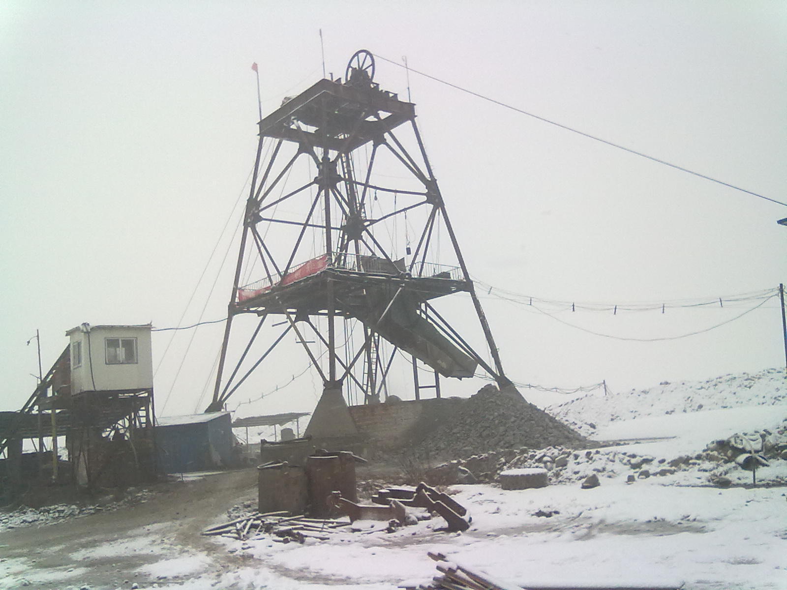 矿山竖井立井建井井架 电话 18637907585