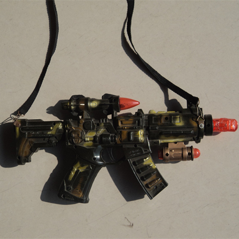 用纸箱做玩具枪步骤图片