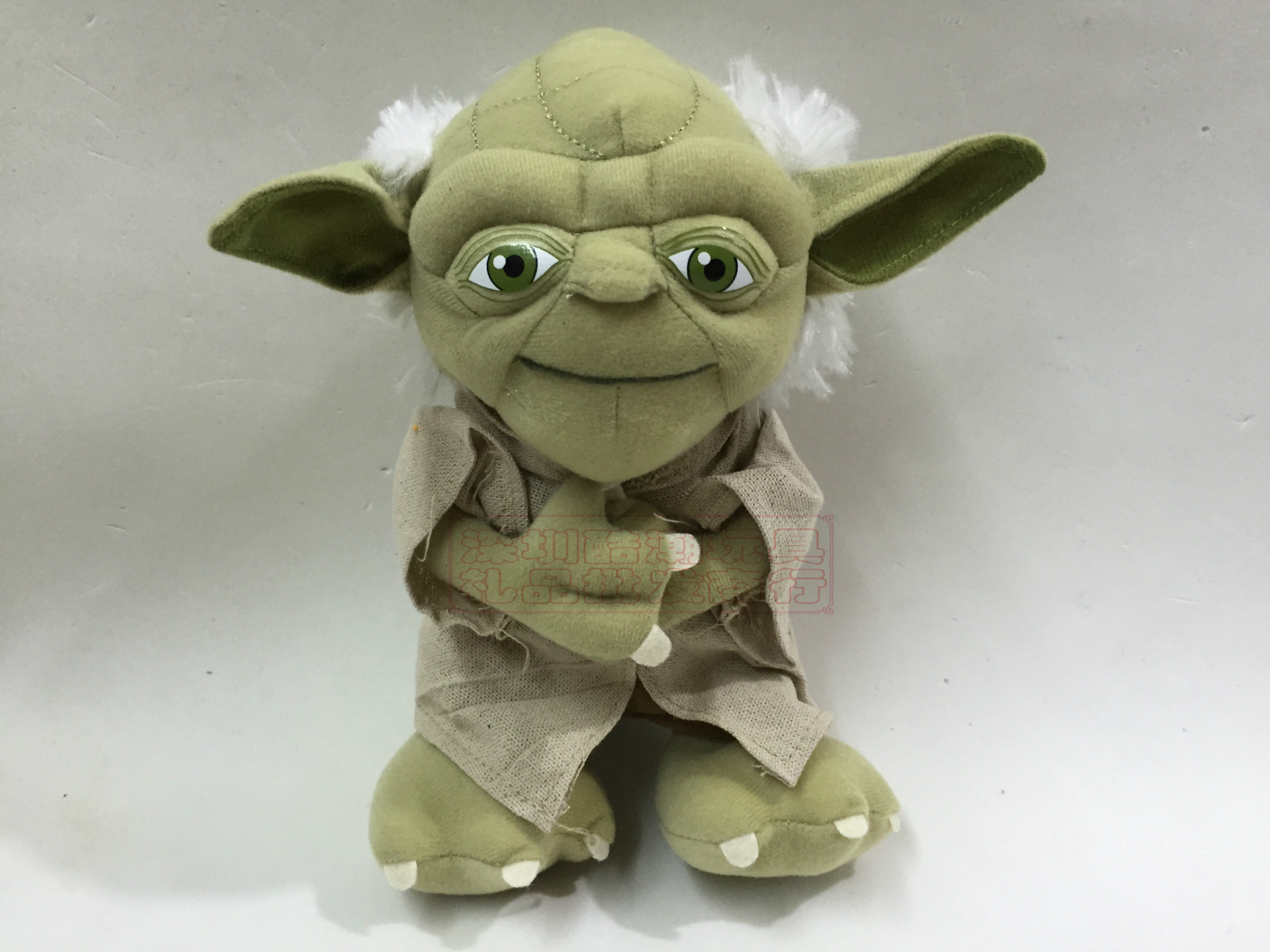 电影星球大战 智慧老人 尤达大师公仔 娃娃 毛绒玩具