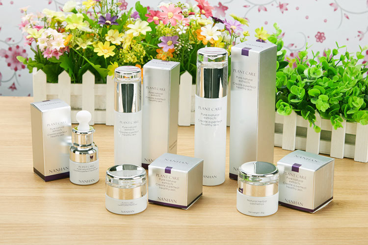 高档玻璃瓶60ml分装瓶乳液按压精华液瓶化妆品瓶批发