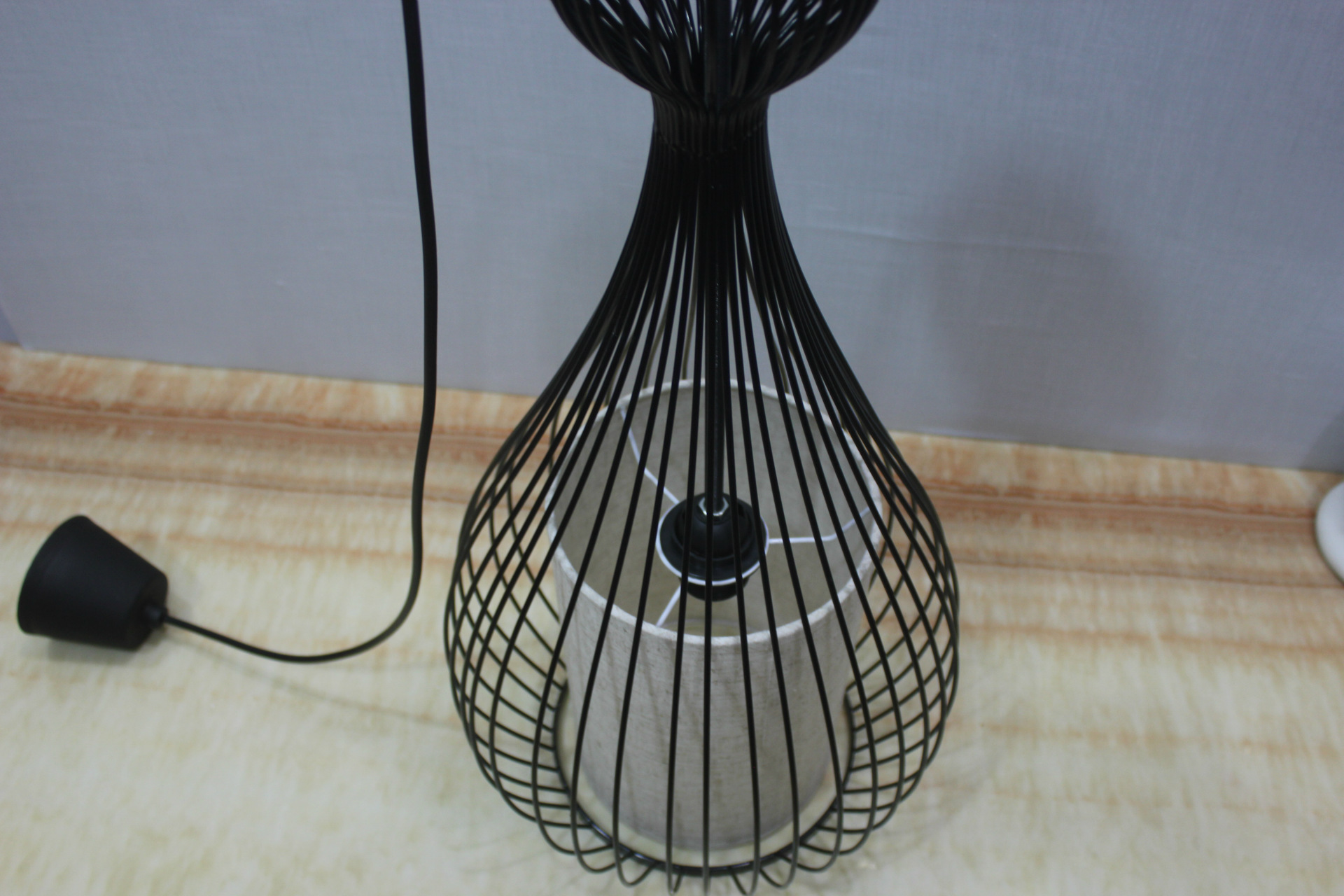 鸟笼吊灯 工艺铁线铁丝吊灯 定制个性创意餐厅酒吧台咖啡厅灯饰