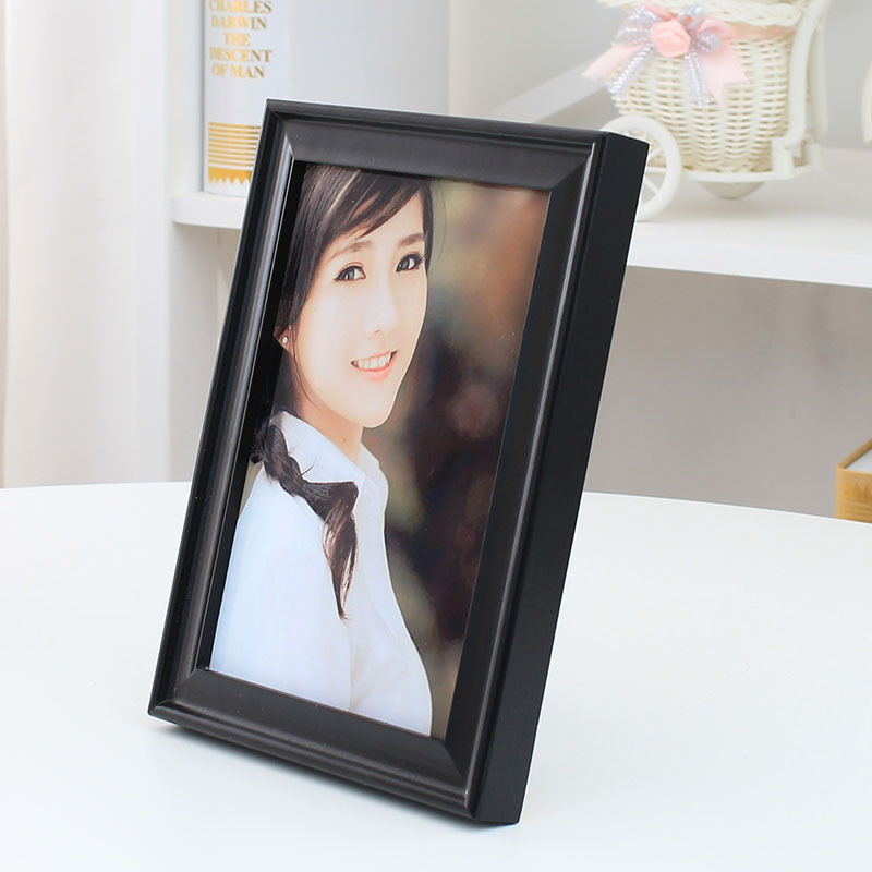 12寸欧式大相框客厅实木画框木质相框尺寸定做潍坊工艺品批发