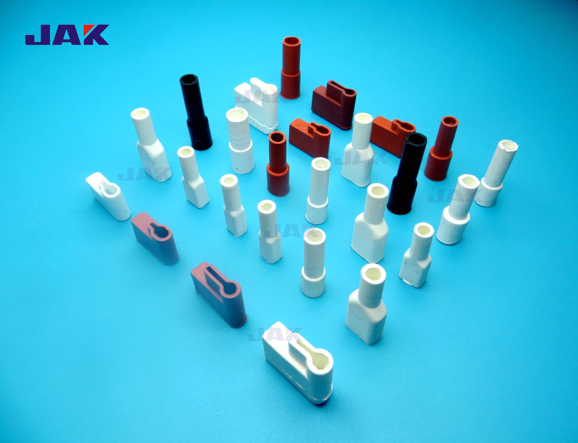 厂家直销250旗形硅胶护套,端子硅胶护套