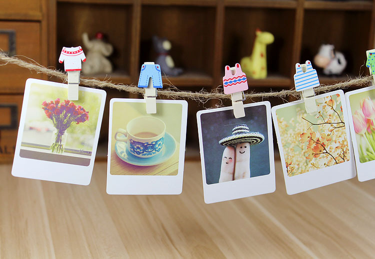 衣裤小夹子_a2-202文具木质可爱衣裤小夹子文件夹夹 照片墙