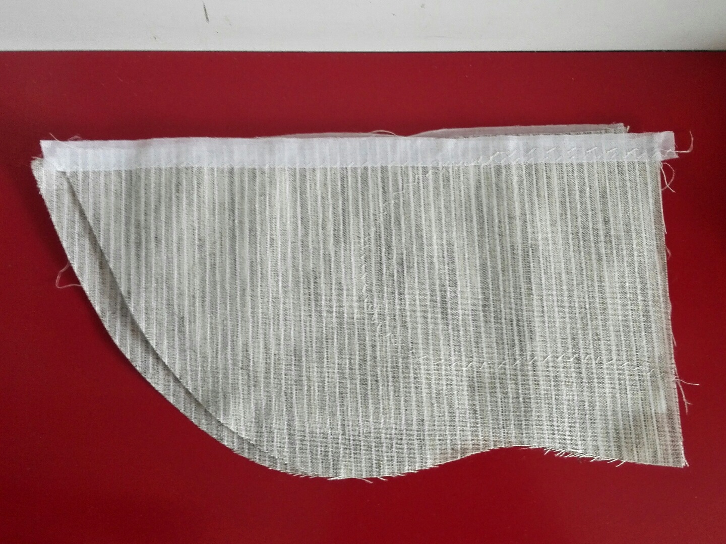 厂家批发西服粘合胸衬 黑碳衬袖笼棉 服装辅料成品胸衬