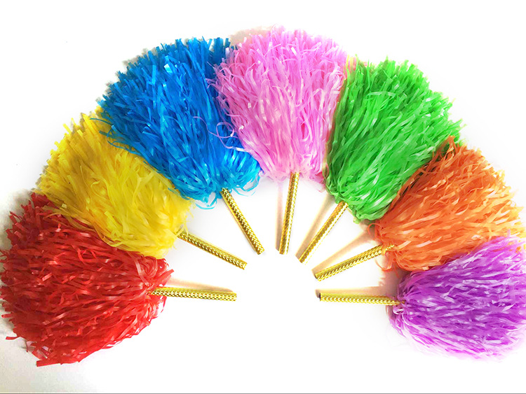 新款花棍子舞蹈道具 幼儿轻器械儿童花棍 喜庆节日用品 莲响 淘