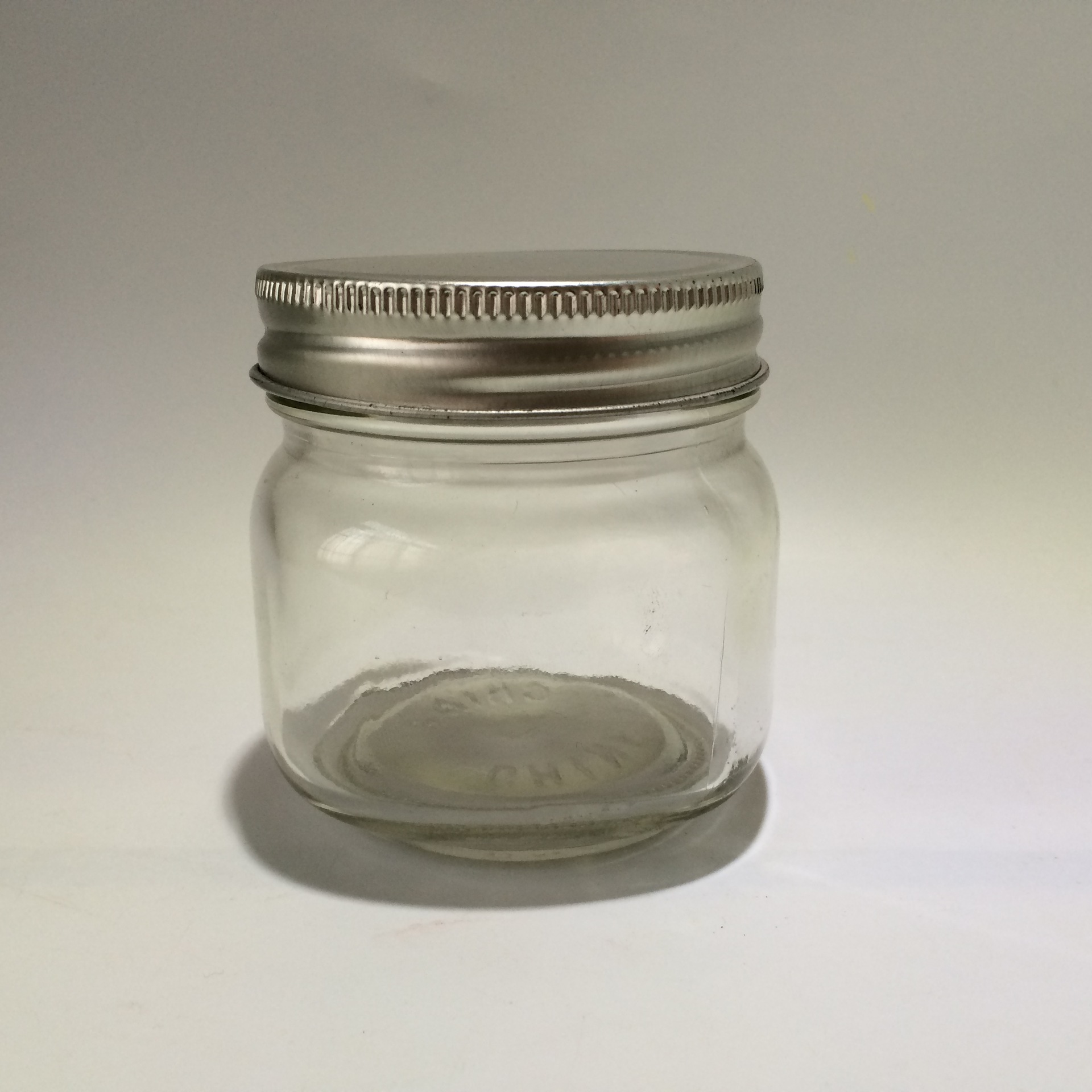 高档蜂蜜250g玻璃瓶创意圆形玻璃罐品密封罐储物透明罐厂家直销