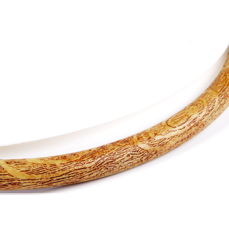 高端纯仿木圆形刺绣十字绣绣花绷子 立体刺绣圈缝纫diy工具