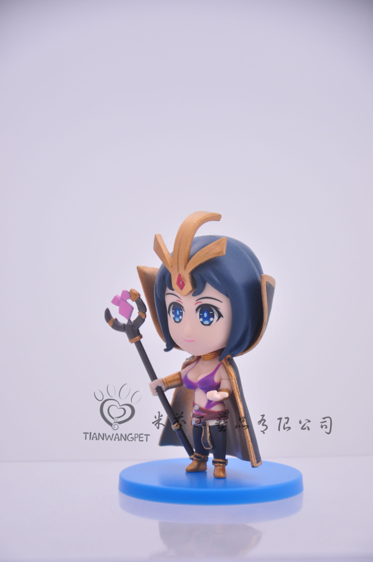 英雄联盟手办 6代6款q版lol盒装模型摆件 lolq版手办公仔 妖姬