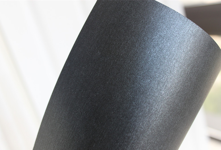 300g黑宝星墨黑珠光高档吊牌请柬用珠光纸特种纸艺术纸