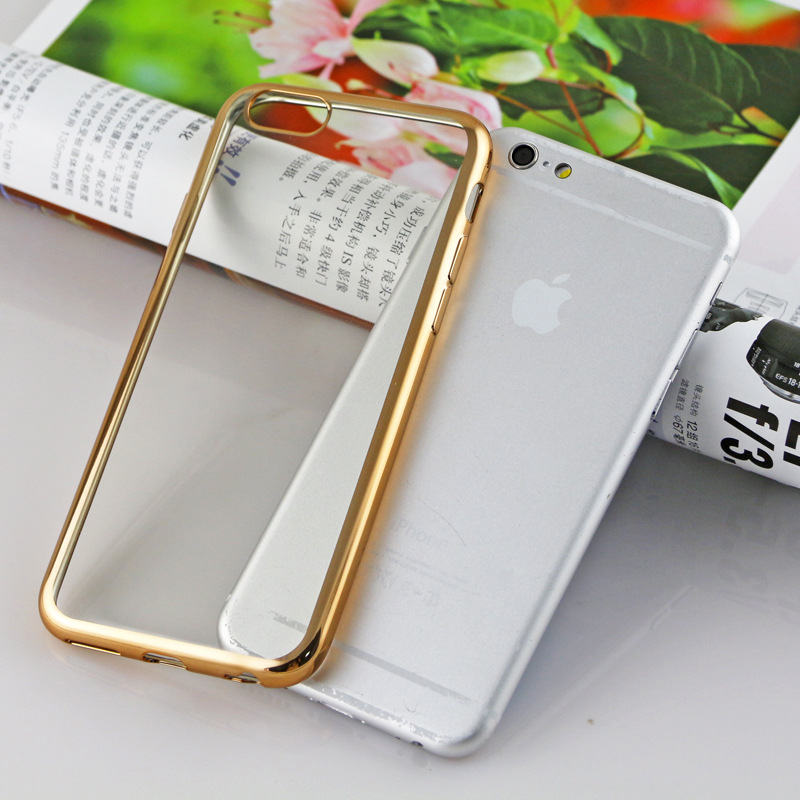 手机保护套-新款电镀tpu手机壳 iphone6S手机