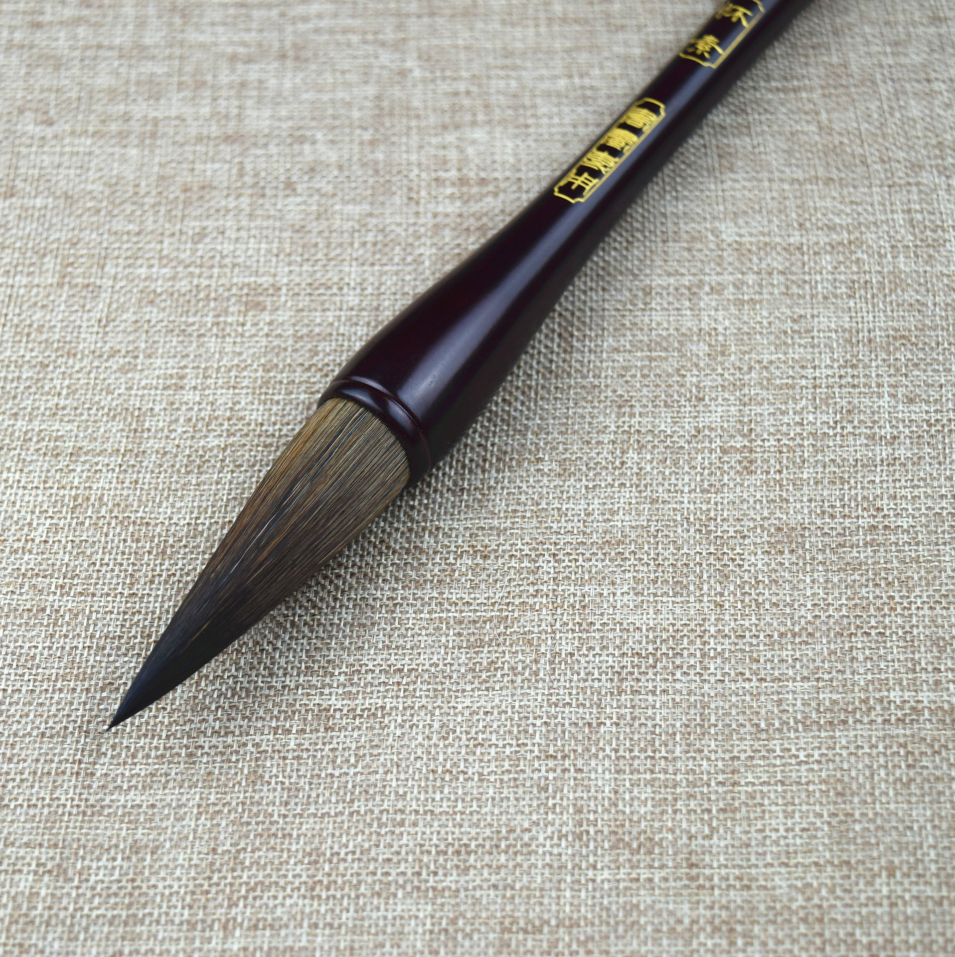 厂家批发大毛笔熊狼兼毫手抓笔斗笔 泼墨山水书画专用文房四宝