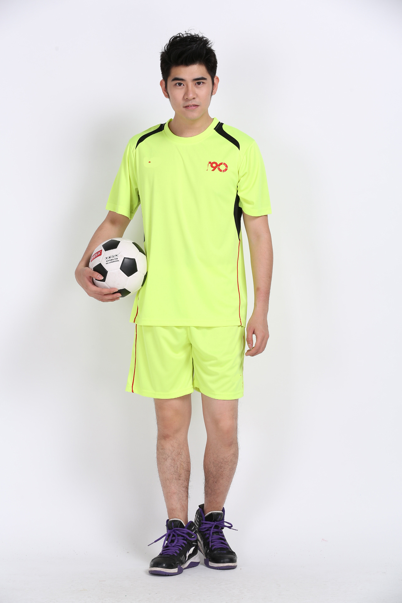 2016新品上架足球服 短袖定制足球队服