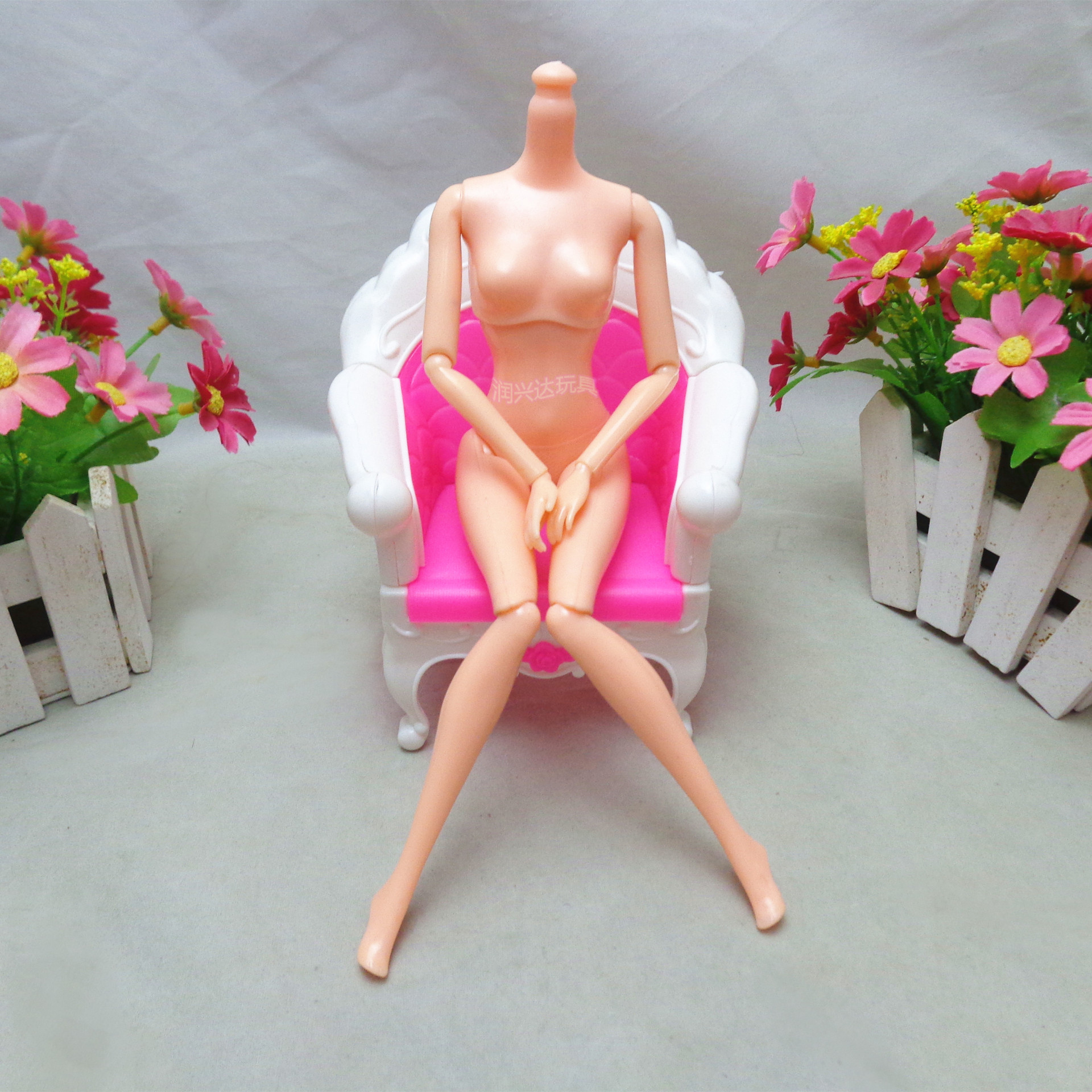 娃娃12关节素体裸娃十二关节 蛋糕烘焙 环保