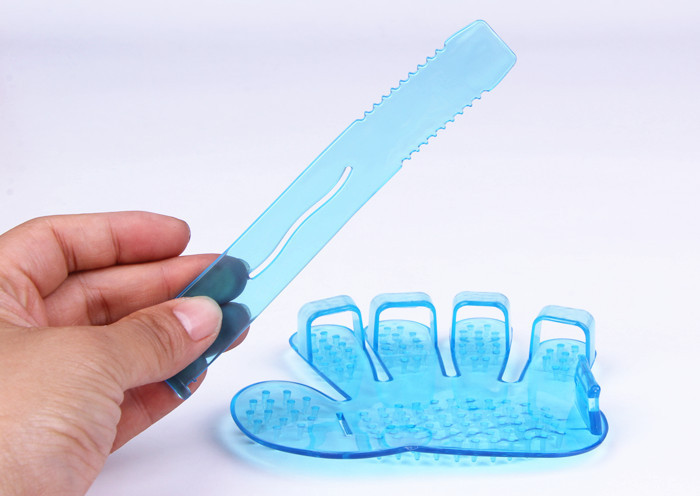 Bath Massage Pet Bath Plastic Pet Grooming Glove Brush