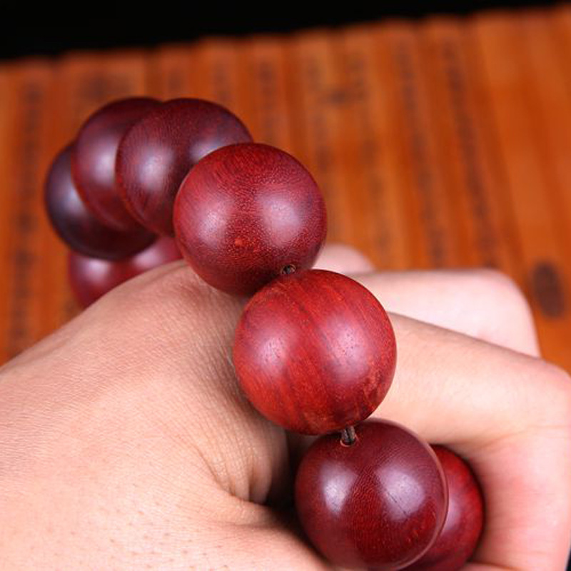 紫云轩 科檀佛珠手串 科檀木质工艺品手串 男女款手串 厂家直销