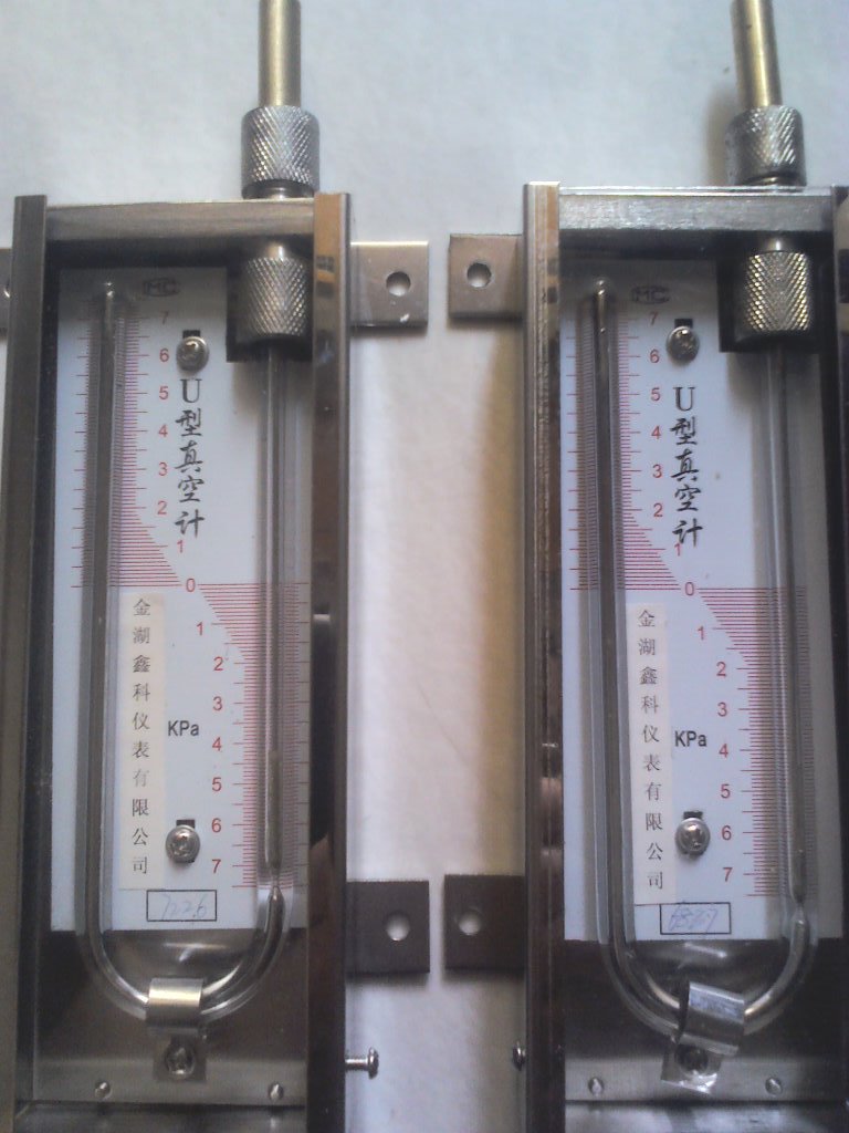 不锈钢水银真空压力计/u型真空压力计