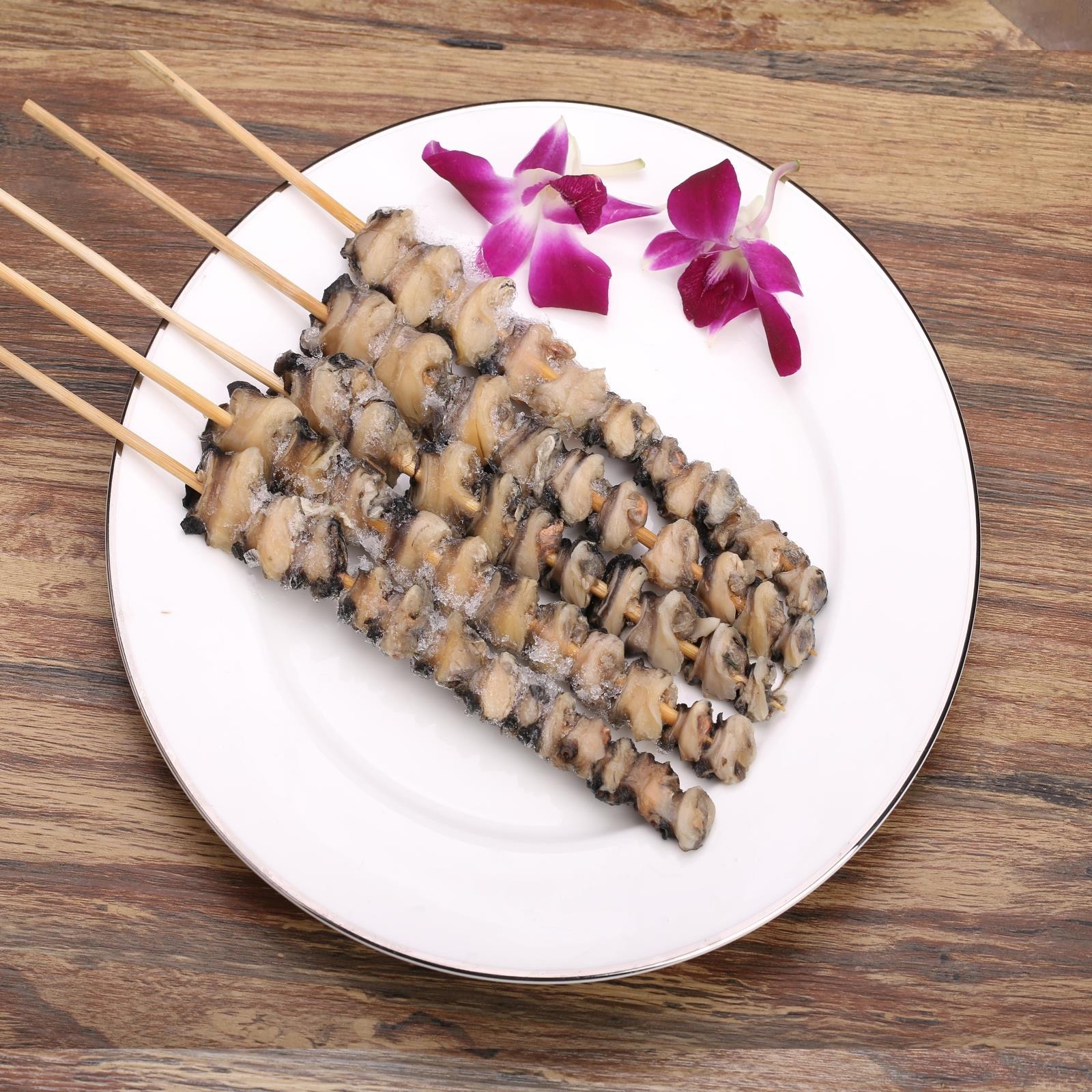 烧烤批发自助半成品烧烤食材 烧烤田螺串 烧烤油炸铁板必备无.