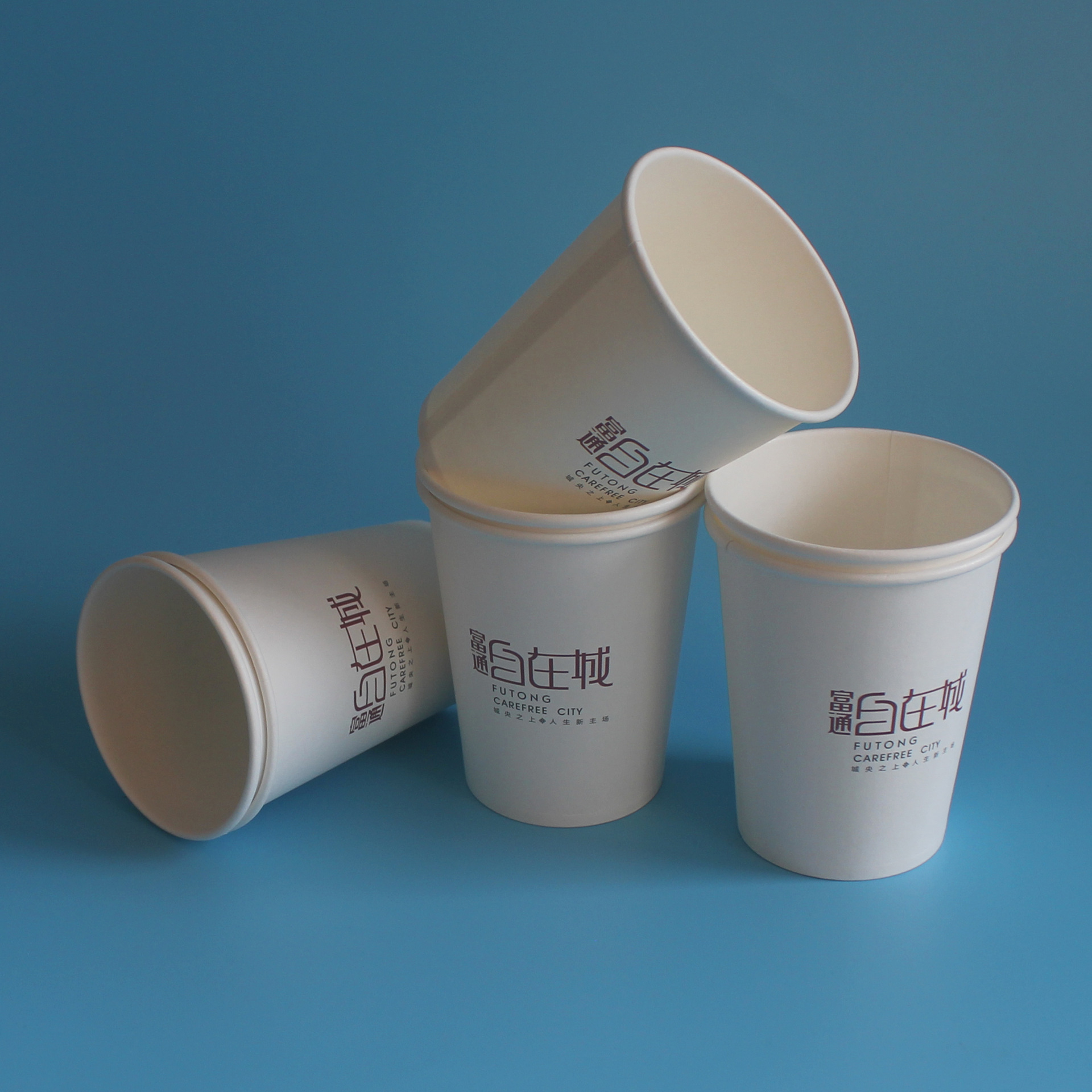 纸杯 厂家定制纸杯 一次性用品 图案设计 广告纸杯 - 母婴批发交易网