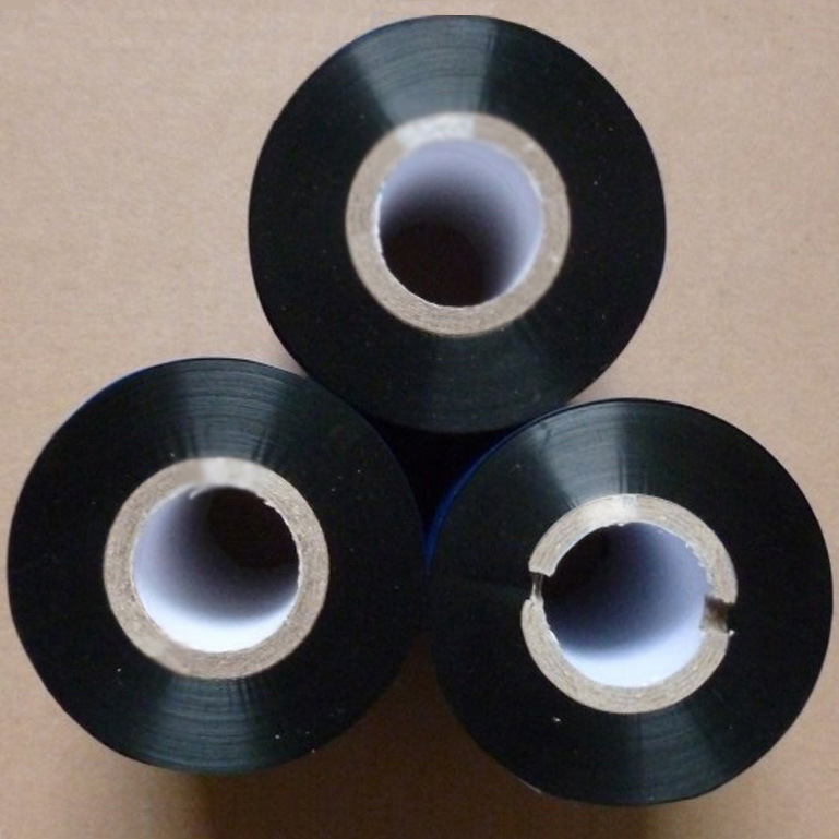 进口蜡基碳带打印机耗材100mm铜版纸不