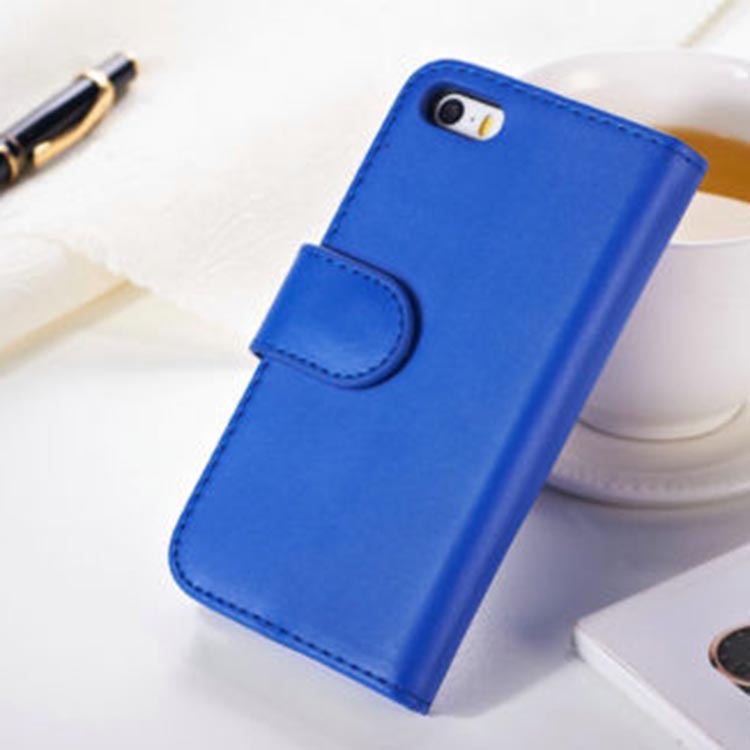 XL-皮套后扣带相框 蓝2~