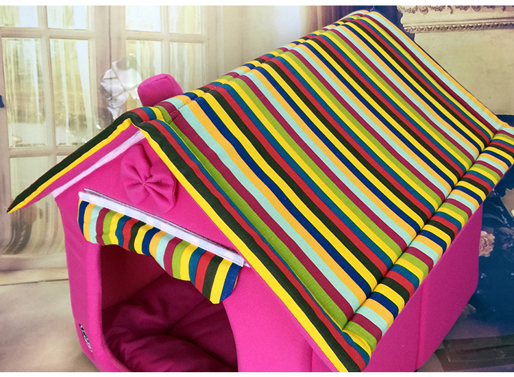 China High Quality Dog Bed House Cotton Luxury Pet Cat House