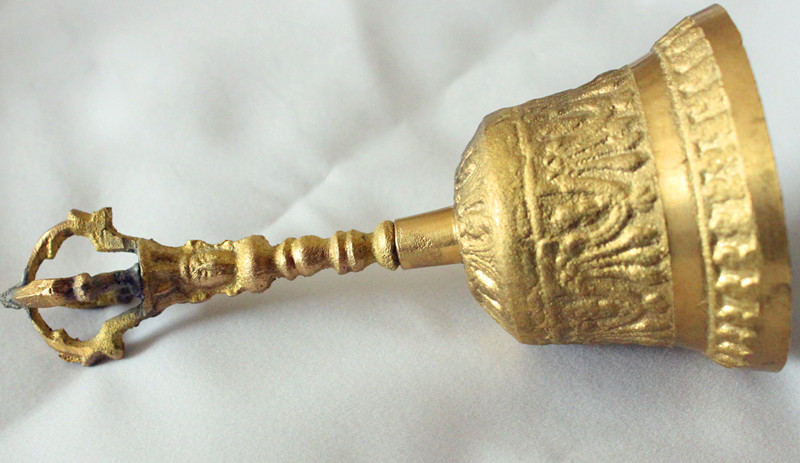 铃铛法器 铜器 手摇铃铛 金刚杵法器