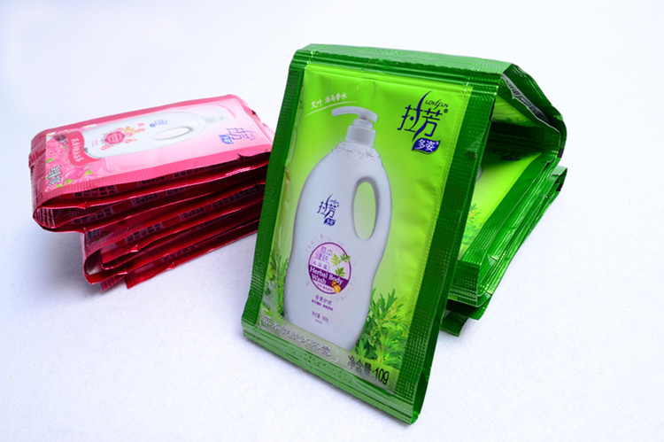 正品拉芳沐浴露袋装10ml一次性草本健肤香薰玫瑰牛奶沐浴乳不包邮