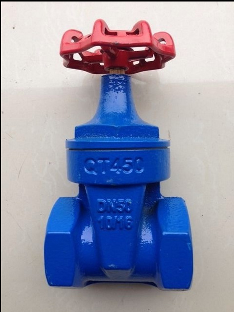 丝扣软密封闸阀 弹性座封闸阀 丝口闸阀z15x-16 大体铜杆