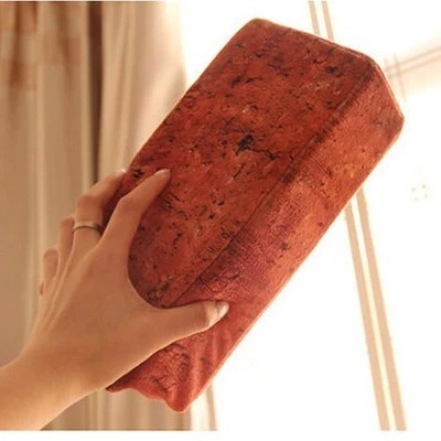 创意整蛊搞笑个性逼真仿真板砖 砖头 儿童软礼物 礼品