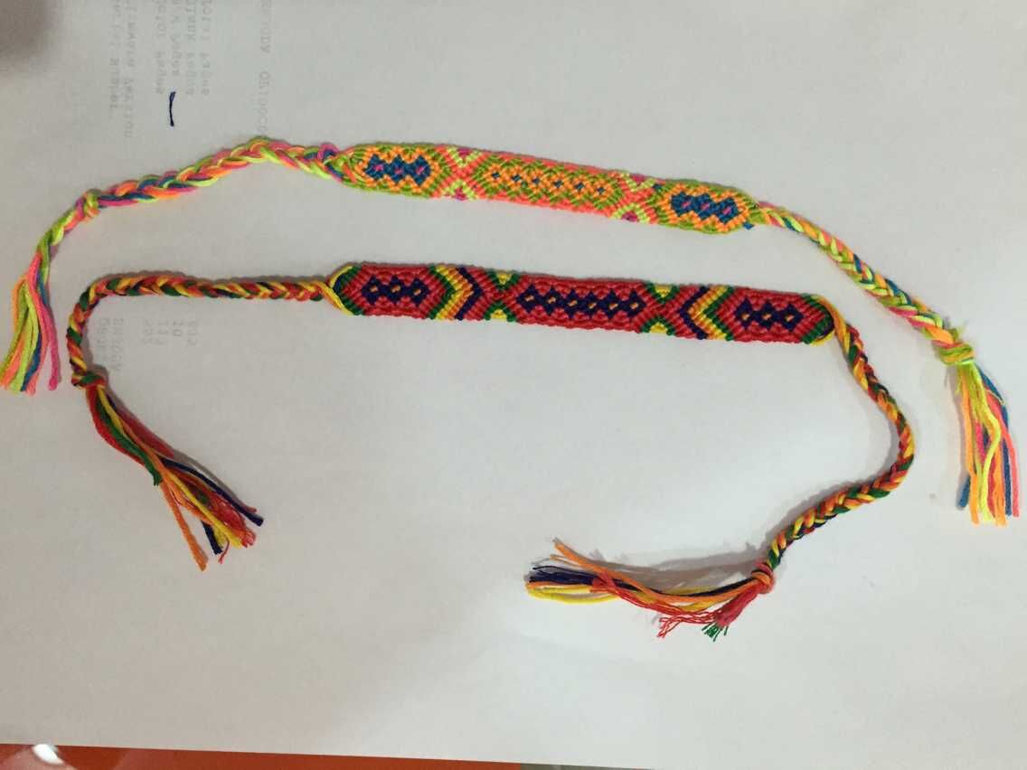 纯手工编织民族风手链 尼泊尔 dmc十字绣线饰品专用diy材料