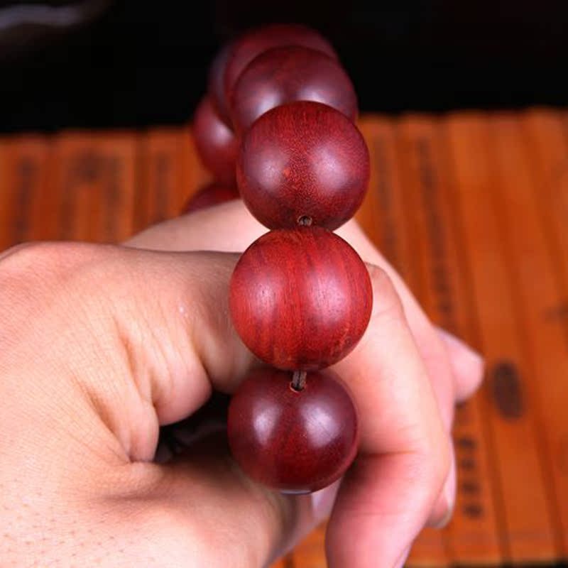 紫云轩 科檀佛珠手串 科檀木质工艺品手串 男女款手串 厂家直销