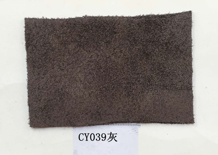 反绒皮 二层牛皮现货特卖翻毛皮料真皮面料 鞋材箱包牛反毛皮革