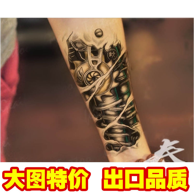 花臂男手稿图案大全
