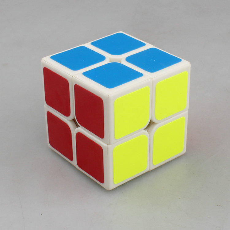 裕鑫金麒麟二阶魔方白色2x2x250mm金麒麟2阶白底魔方