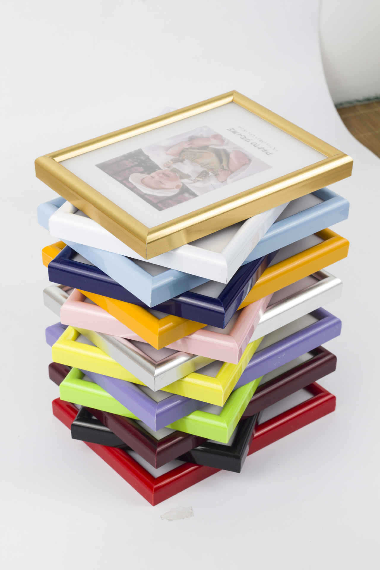 塑料镜框相框7寸8 10 12 16寸摆台挂墙a3a4营业执照框4k8k批发