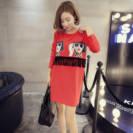 大码服装店_图案:头像_袖长:长袖_大码服装店