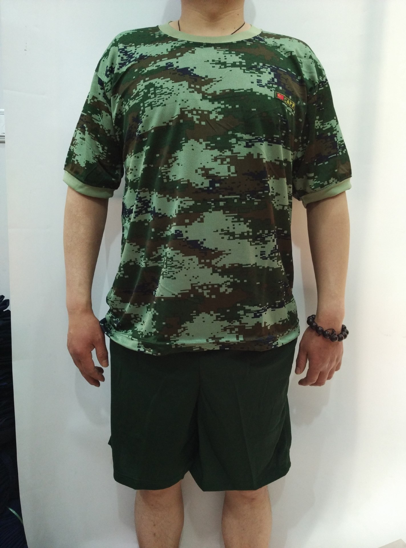 07迷彩t恤 户外套装军训服装 陆军半袖