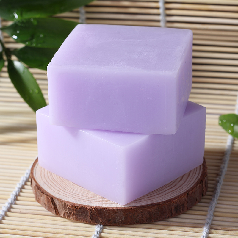 120g薰衣草手工皂oem 美白保湿洁面皂淡化痘印精油皂 厂家批发