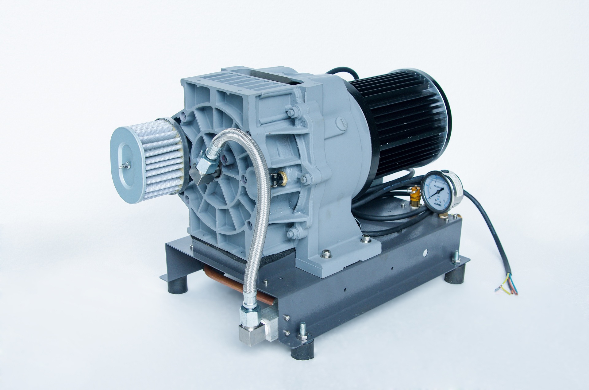 新能源电动大巴用全无油涡旋空气压缩机dr305