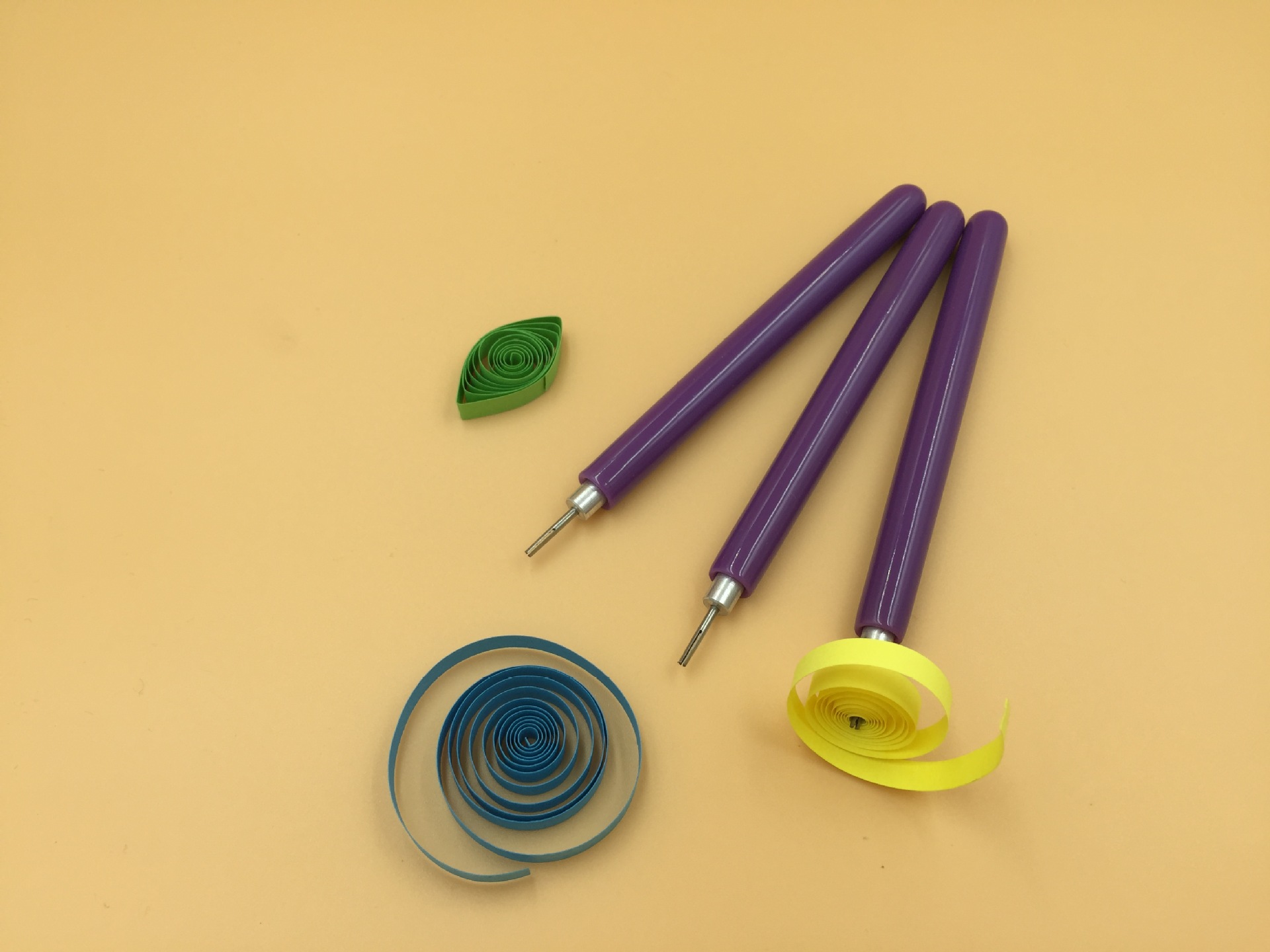 批发衍纸笔 卷纸笔 卷笔器 金属开槽分叉卷笔 手工diy衍纸工具