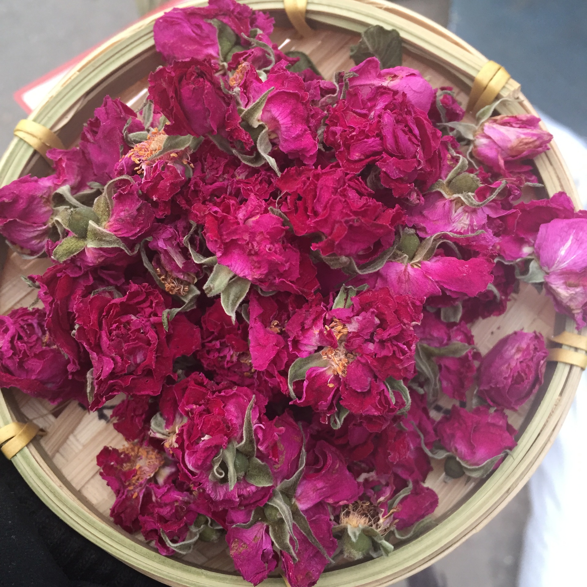 山东特级平阴玫瑰花冠 无硫玫瑰花茶