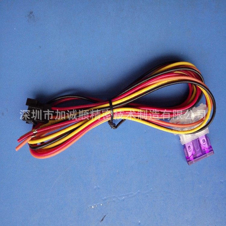 车载GPS定位仪电源线，端子线束