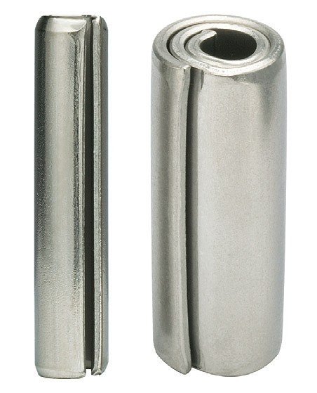 高品质不锈钢卷制弹性销,多圈卷销,iso8750