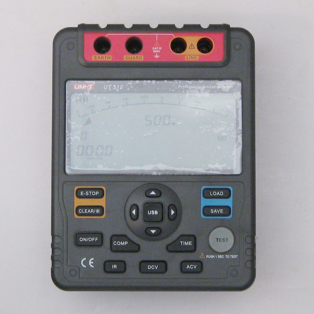热销 优利德数字兆欧表 ut512 绝缘摇表 绝缘电阻测试仪 数字摇表