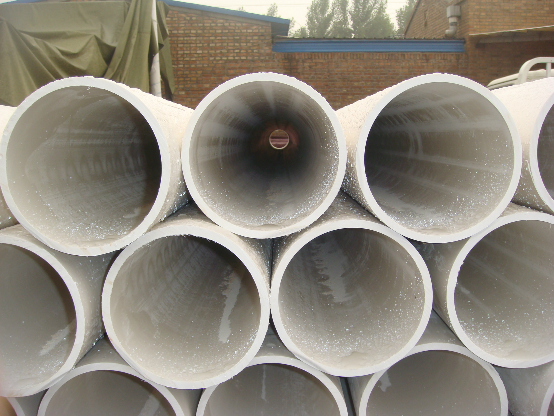 pvc排污管生产厂家 予惠牌灰色pvc排