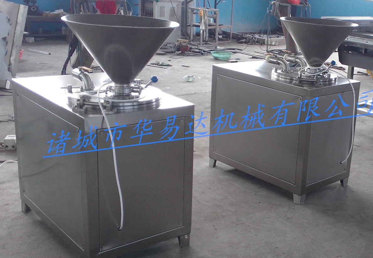 华易达GC50L进口液压系统，全钢液压灌肠机
