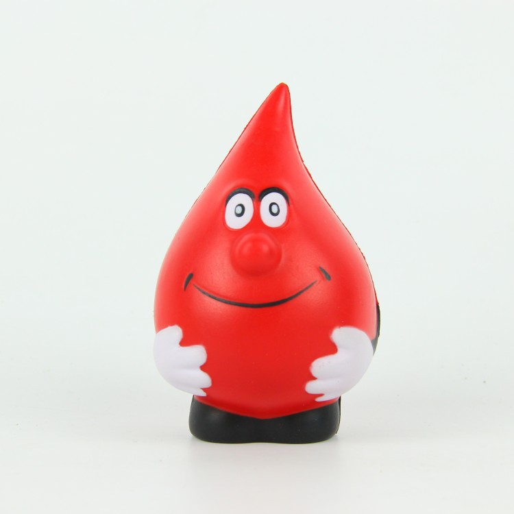 厂家直销pu红色精灵玩具 聚氨酯促销必选礼品 发泡工艺品 可定制