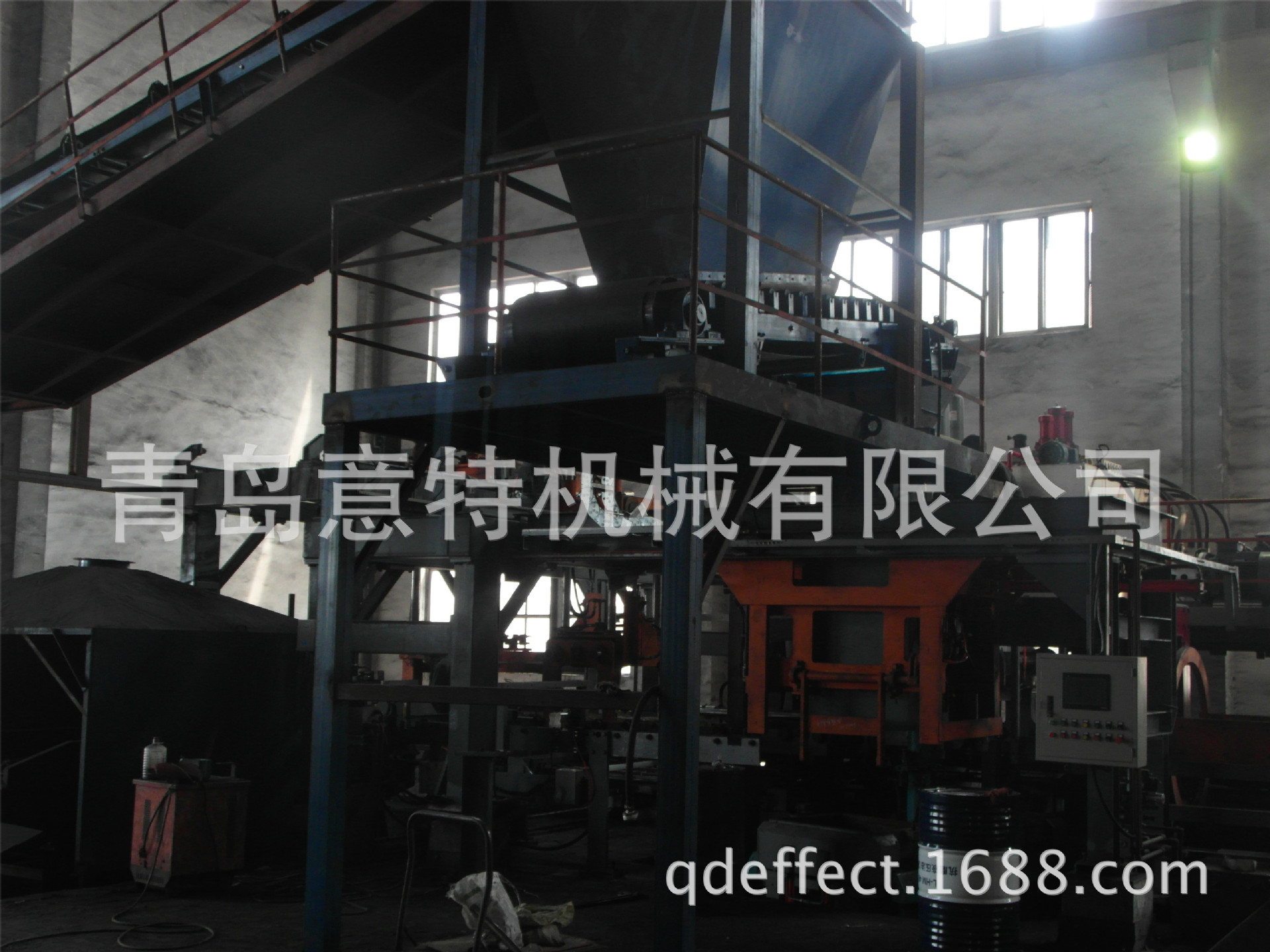 中外合资全自动造型机，水平分型静压造型机，砂型铸造造型机